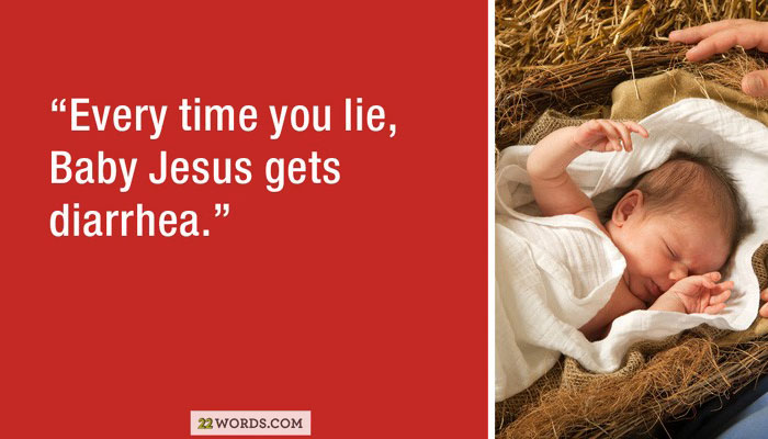 44 Funny Lies Parents Tell Their Kids 44 Funny Lies Parents Tell Their Kids