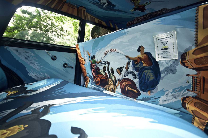 Designers Were Asked To Beautify Mumbai&#8217;s Taxis, So I Turned It Into Sistine Chapel
