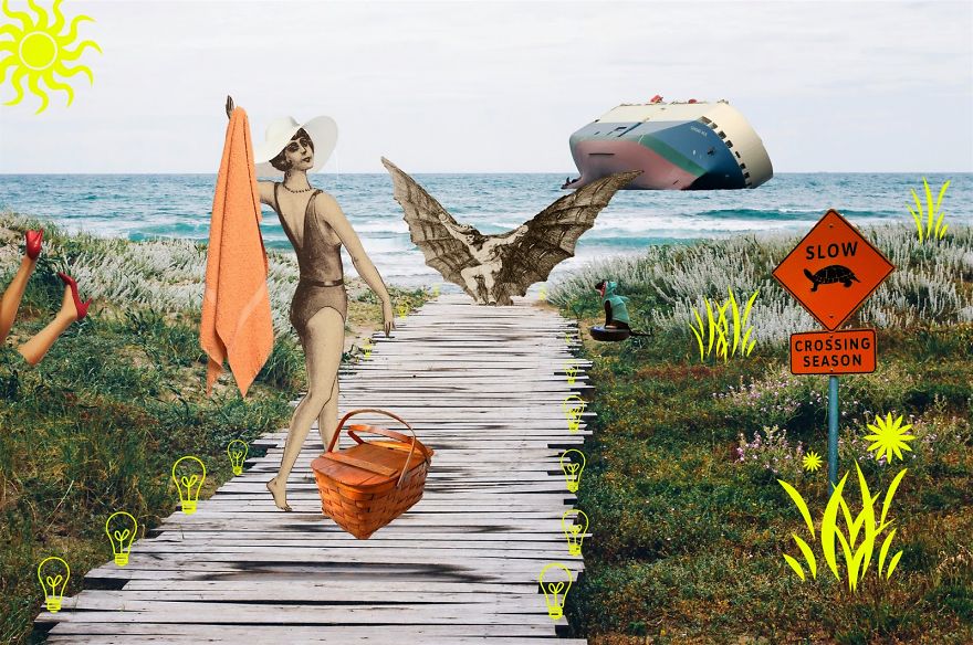 Elenore&#8217;s Adventures In A World Of Collages