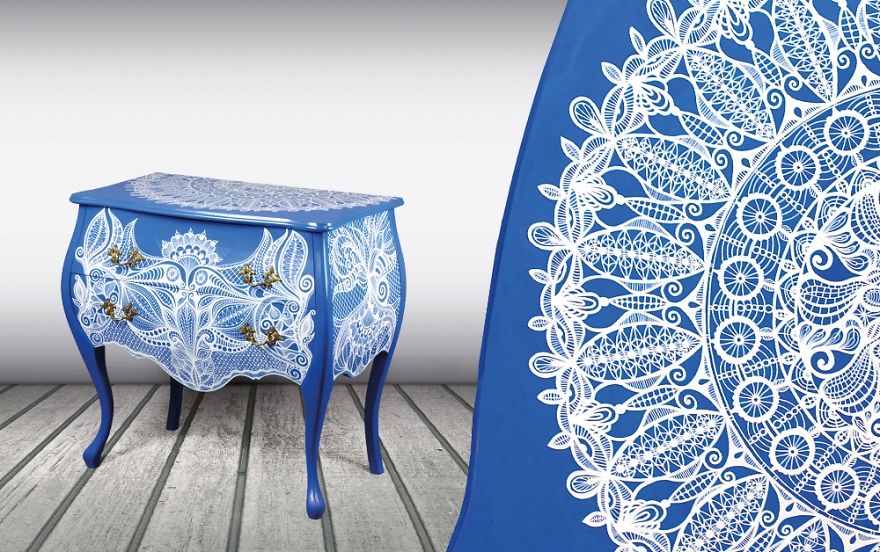 We Use Furniture As A Canvas To Create Intricate Paintings We Use Furniture As A Canvas To Create Intricate Paintings