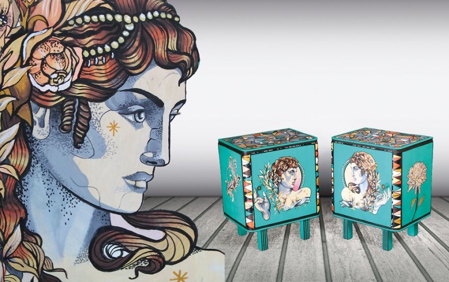 We Use Furniture As A Canvas To Create Intricate Paintings We Use Furniture As A Canvas To Create Intricate Paintings