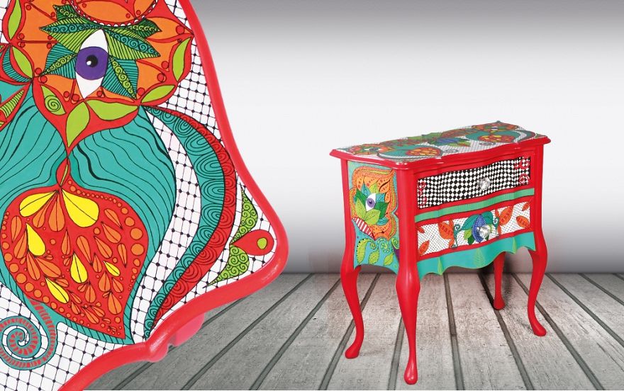 We Use Furniture As A Canvas To Create Intricate Paintings We Use Furniture As A Canvas To Create Intricate Paintings