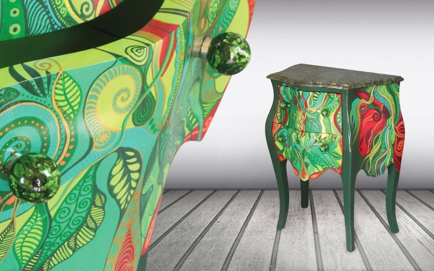 We Use Furniture As A Canvas To Create Intricate Paintings We Use Furniture As A Canvas To Create Intricate Paintings