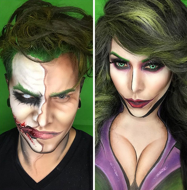 Makeup Artist Turns Himself Into Superheroes With Nothing But Makeup Makeup Artist Turns Himself Into Superheroes With Nothing But Makeup