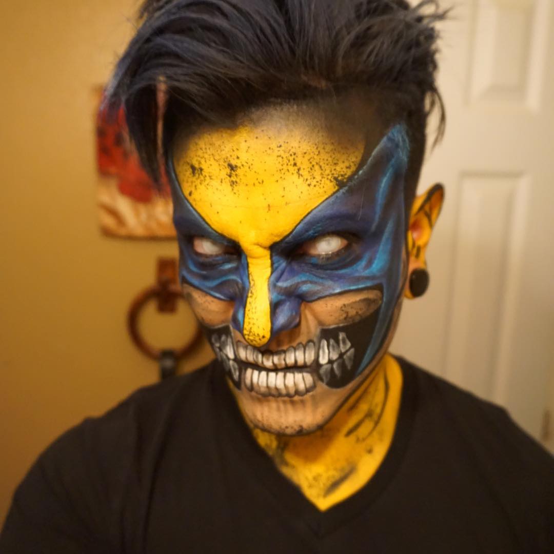 Makeup Artist Turns Himself Into Superheroes With Nothing But Makeup Makeup Artist Turns Himself Into Superheroes With Nothing But Makeup