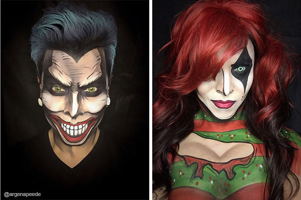 Makeup Artist Turns Himself Into Superheroes With Nothing But Makeup Makeup Artist Turns Himself Into Superheroes With Nothing But Makeup