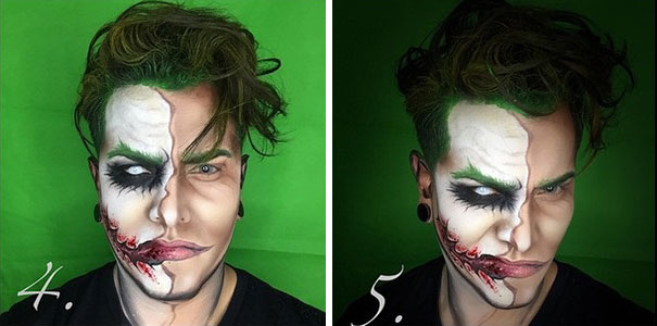 Makeup Artist Turns Himself Into Superheroes With Nothing But Makeup Makeup Artist Turns Himself Into Superheroes With Nothing But Makeup
