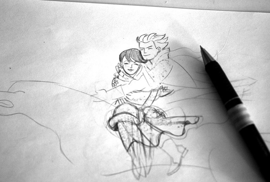 Russian Artists Create Intricate Paper Illustration Of Famous Fairytale