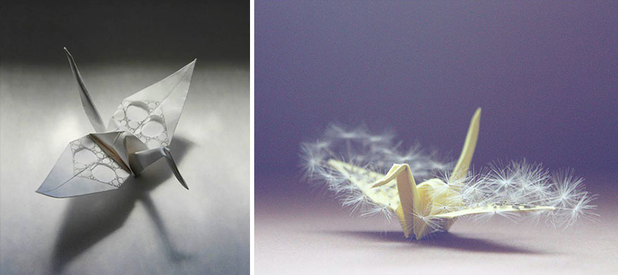 I Make An Origami Crane To Describe Every Day