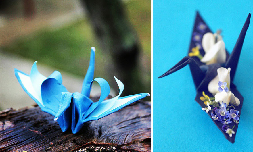 I Make An Origami Crane To Describe Every Day