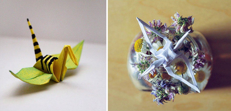 I Make An Origami Crane To Describe Every Day