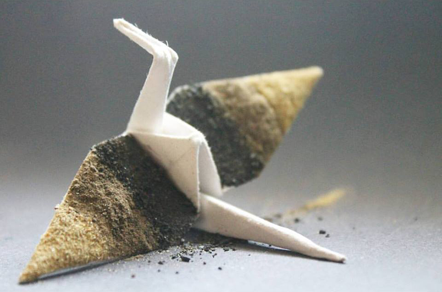 I Make An Origami Crane To Describe Every Day