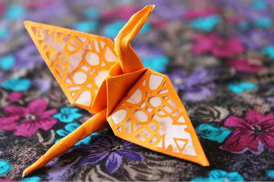 I Make An Origami Crane To Describe Every Day