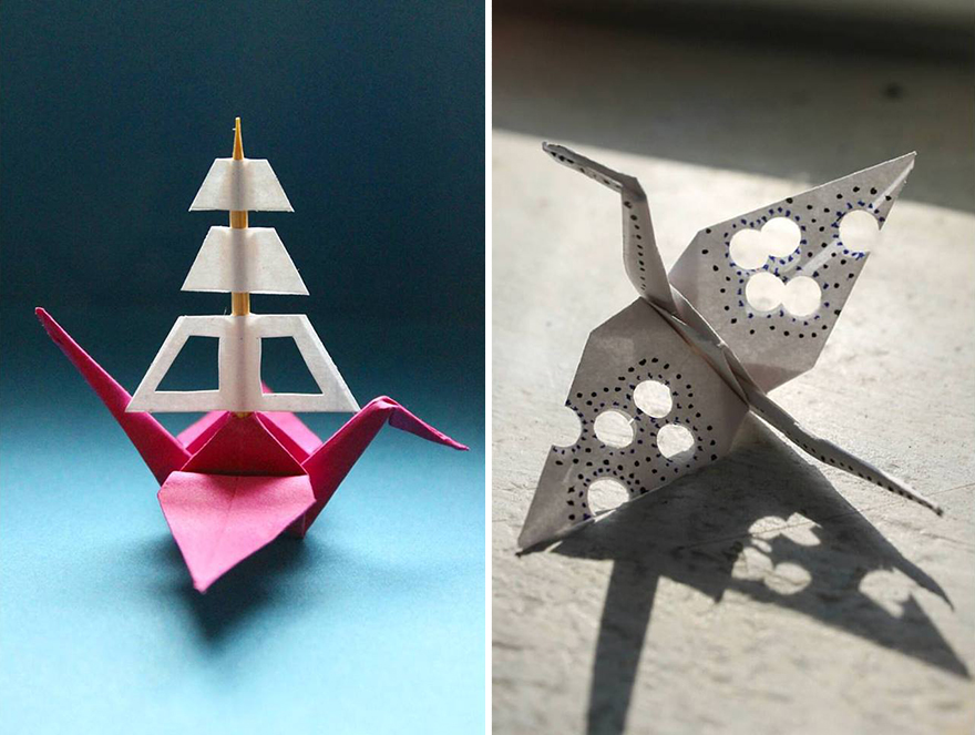 I Make An Origami Crane To Describe Every Day