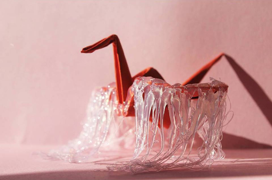 I Make An Origami Crane To Describe Every Day