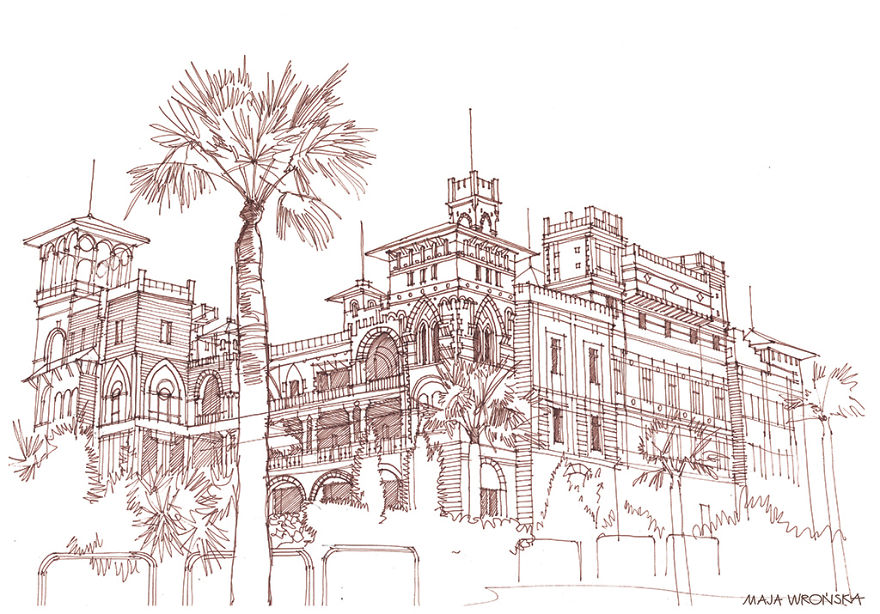 Architectural Drawings By Maja Wronska