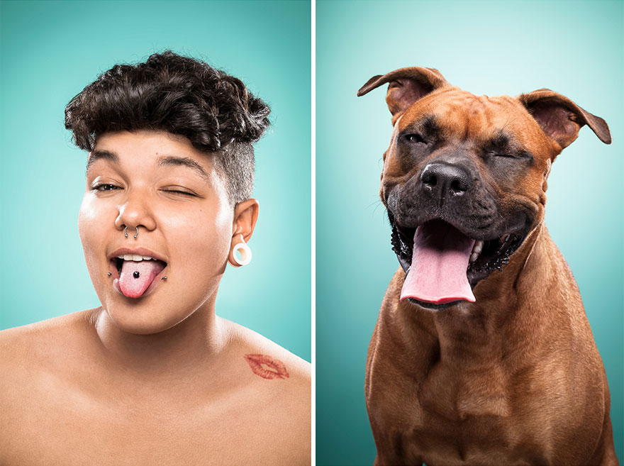 Like Owner, Like Dog: I Capture Dog Owners Mimicking Their Best Friends Like Owner, Like Dog: I Capture Dog Owners Mimicking Their Best Friends