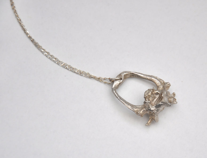 I Immortalize Skulls And Nature In Solid Silver Jewelry