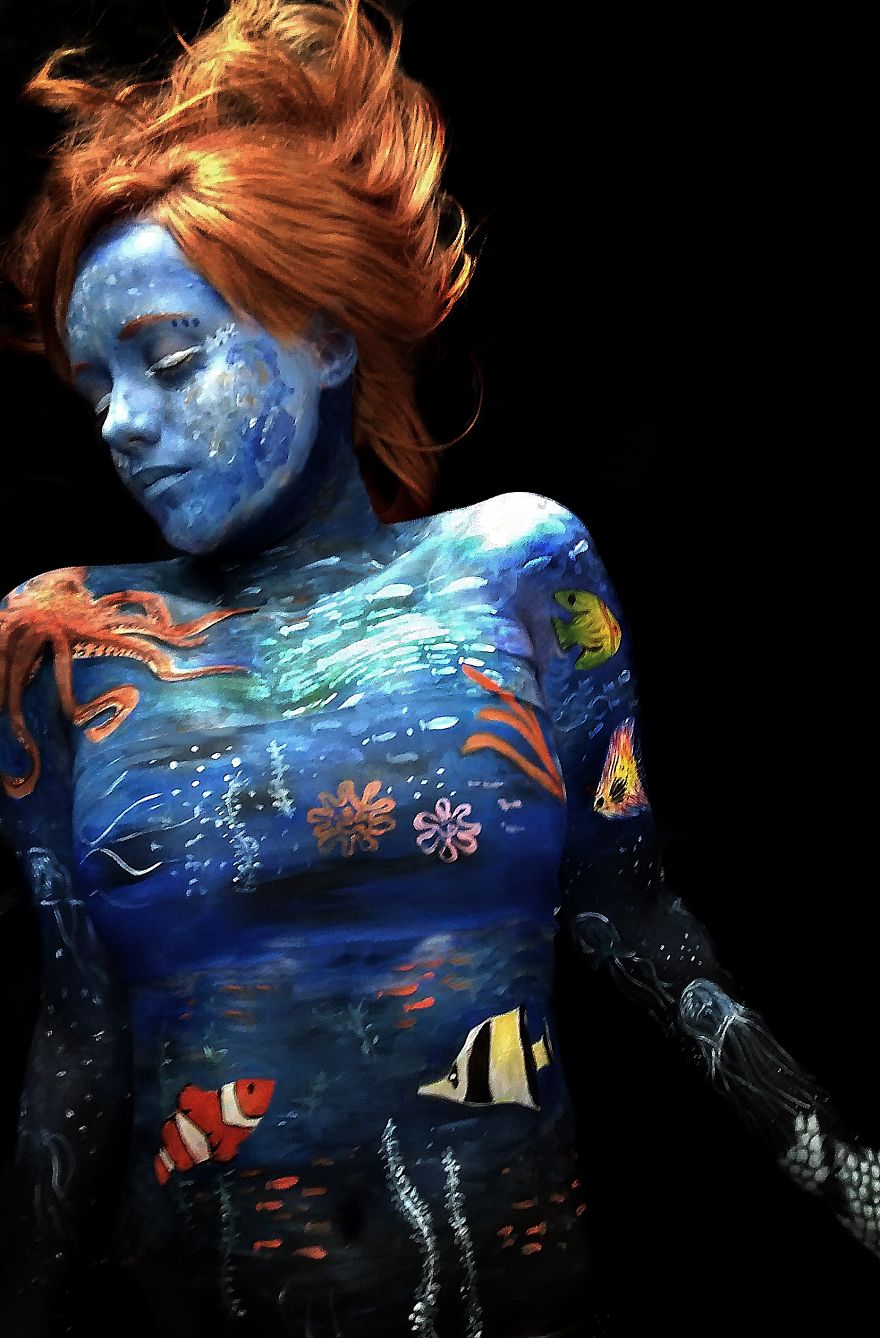 I Use My Own Body As A Canvas For My Art I Use My Own Body As A Canvas For My Art