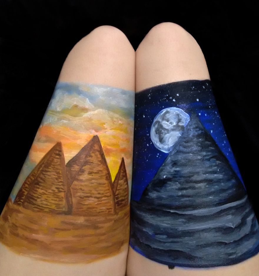 I Use My Own Body As A Canvas For My Art I Use My Own Body As A Canvas For My Art