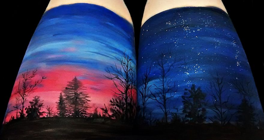 I Use My Own Body As A Canvas For My Art I Use My Own Body As A Canvas For My Art