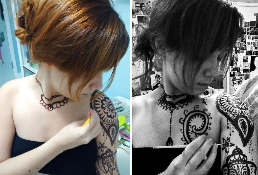 I Use My Own Body As A Canvas For My Art I Use My Own Body As A Canvas For My Art