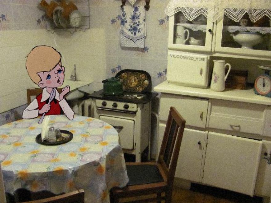 2D Characters Invade Russia To Show Its Social Problems 2D Characters Invade Russia To Show Its Social Problems