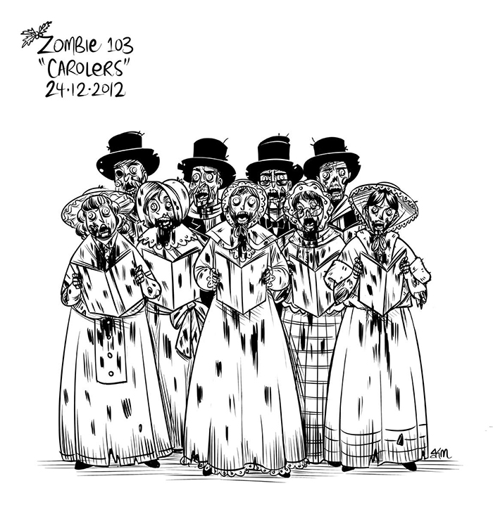 Zombie-A-Day Challenge: I Spent 144 Days Drawing Zombies Zombie-A-Day Challenge: I Spent 144 Days Drawing Zombies