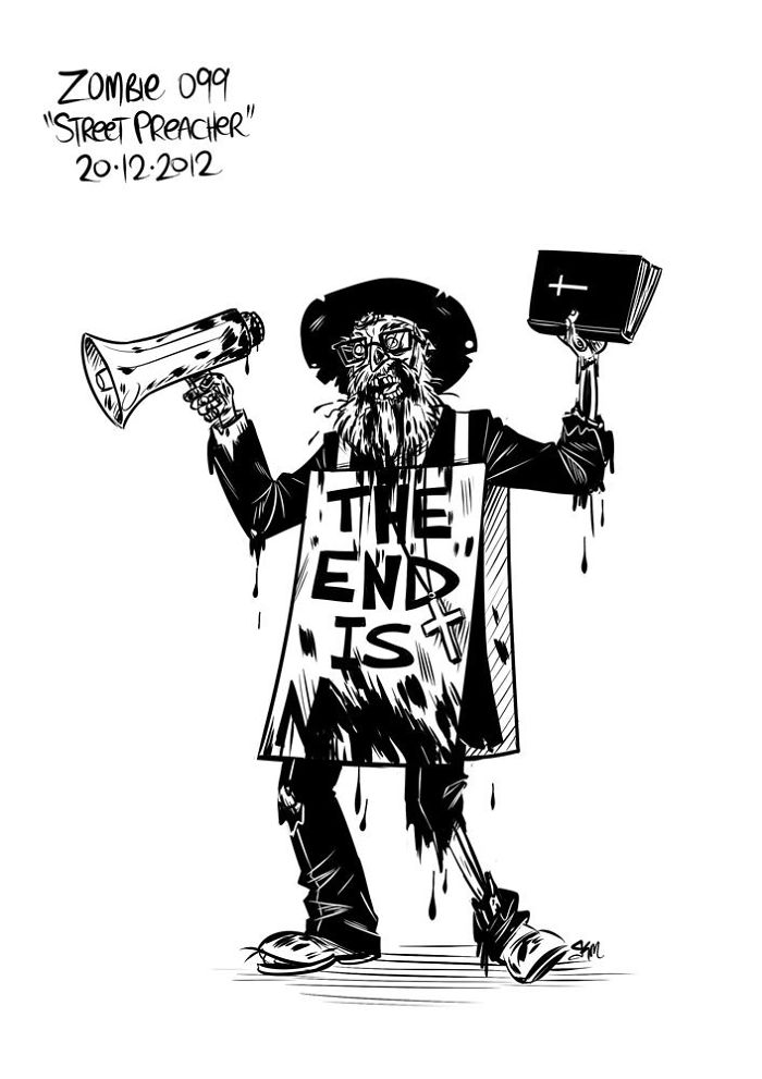 Zombie-A-Day Challenge: I Spent 144 Days Drawing Zombies Zombie-A-Day Challenge: I Spent 144 Days Drawing Zombies