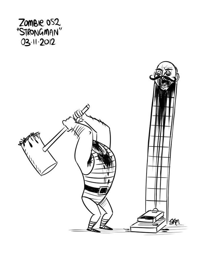 Zombie-A-Day Challenge: I Spent 144 Days Drawing Zombies Zombie-A-Day Challenge: I Spent 144 Days Drawing Zombies