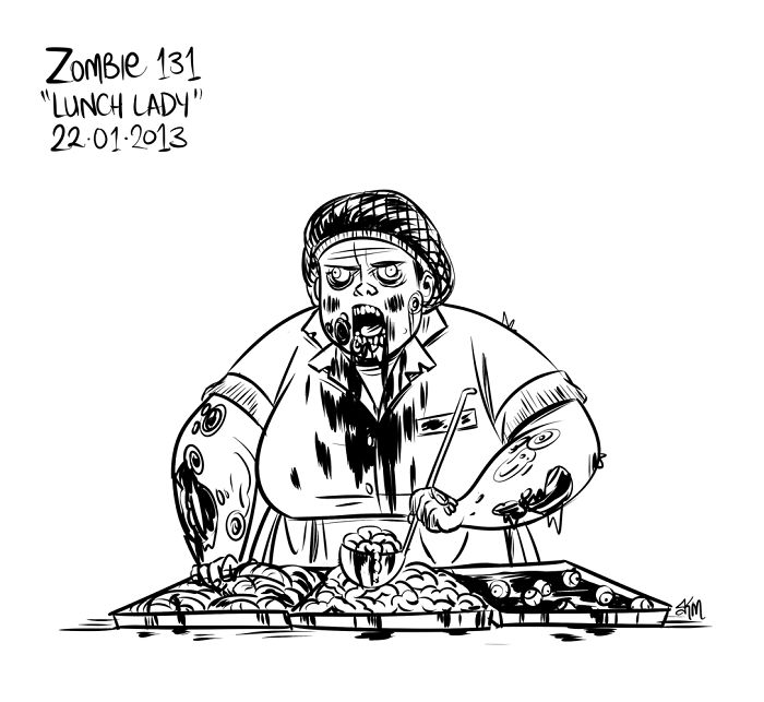 Zombie-A-Day Challenge: I Spent 144 Days Drawing Zombies Zombie-A-Day Challenge: I Spent 144 Days Drawing Zombies