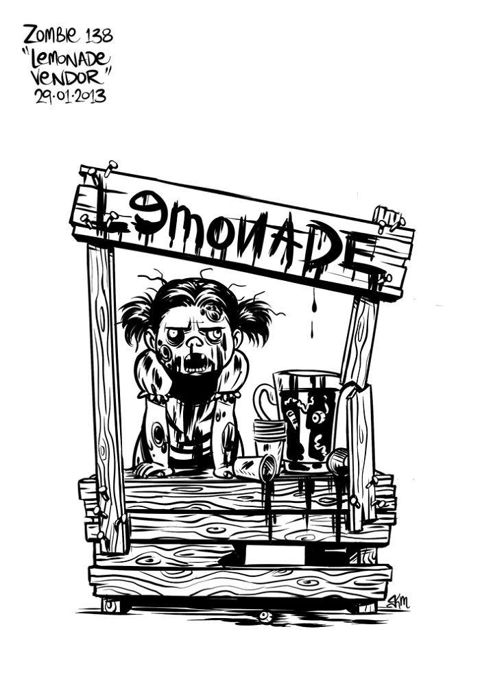 Zombie-A-Day Challenge: I Spent 144 Days Drawing Zombies Zombie-A-Day Challenge: I Spent 144 Days Drawing Zombies