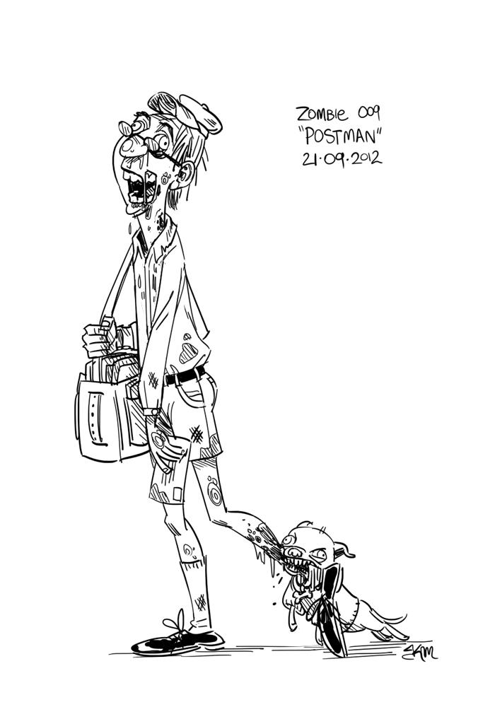 Zombie-A-Day Challenge: I Spent 144 Days Drawing Zombies Zombie-A-Day Challenge: I Spent 144 Days Drawing Zombies