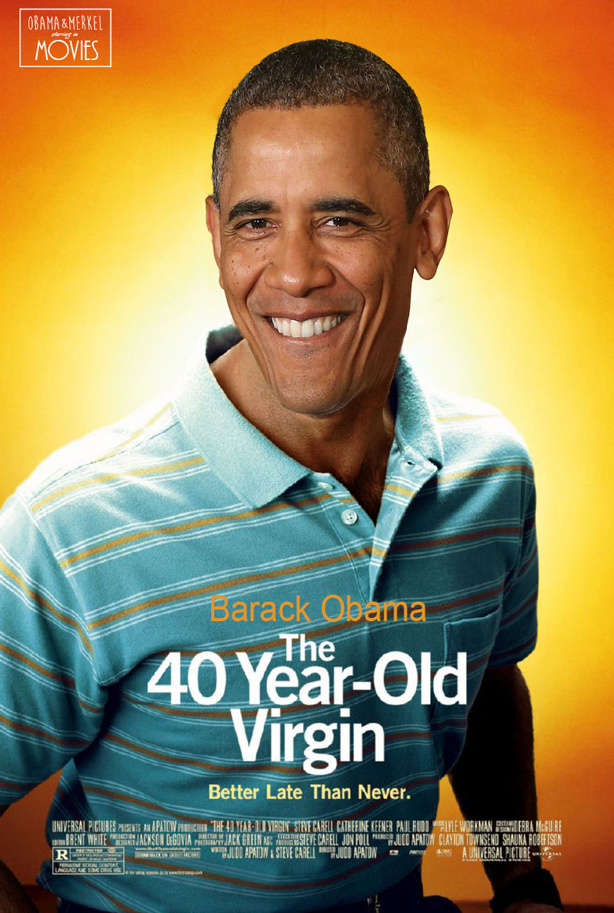 Obama, Merkel, And Putin As Leading Actors In Famous Movies