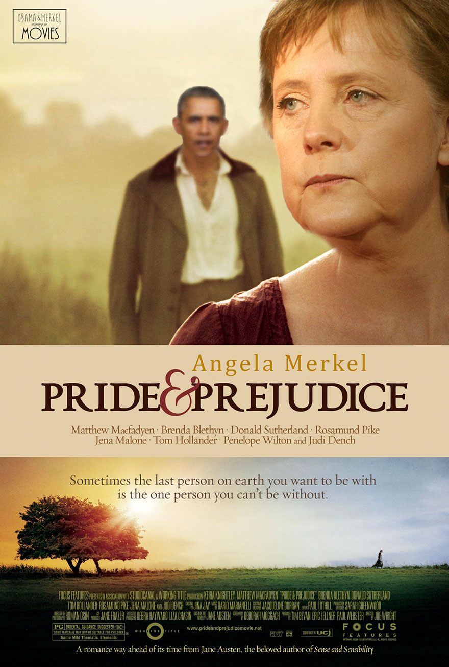 Obama, Merkel, And Putin As Leading Actors In Famous Movies