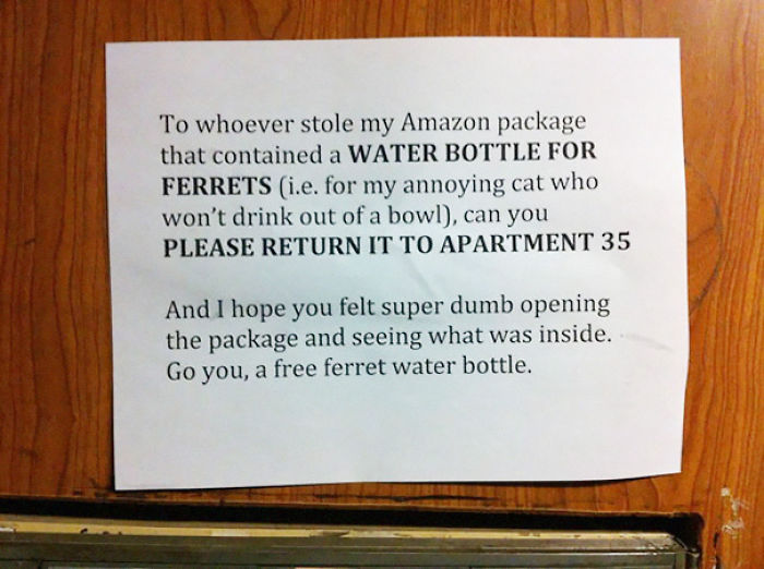 63 Neighbourly Notes You Wouldn’t Want To Find On Your Doorstep 63 Neighbourly Notes You Wouldn’t Want To Find On Your Doorstep