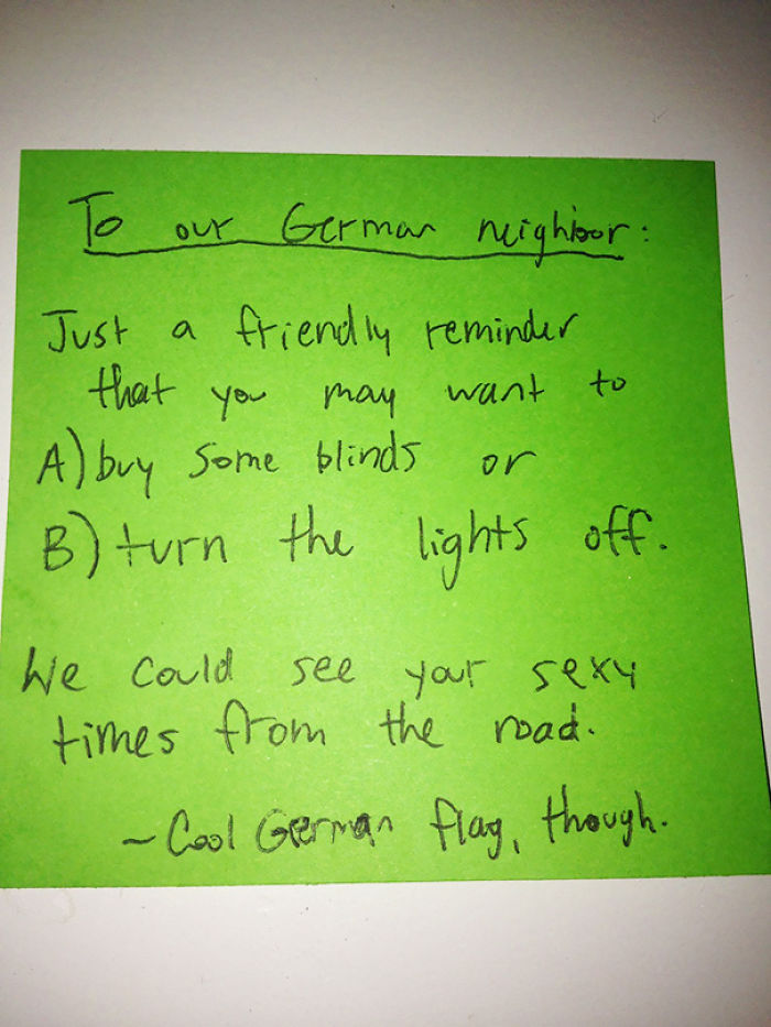63 Neighbourly Notes You Wouldn’t Want To Find On Your Doorstep 63 Neighbourly Notes You Wouldn’t Want To Find On Your Doorstep