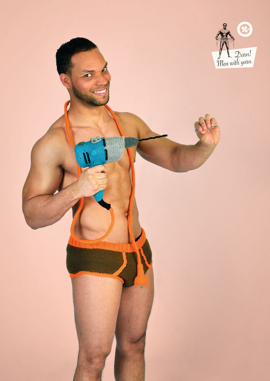 We Made A Sexy Men &#038; Yarn Calendar In Response To Pinup Girls (Part 2)