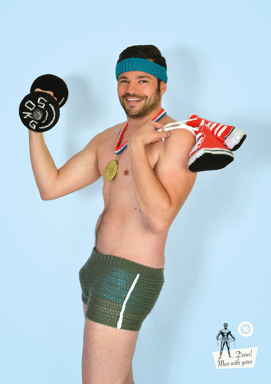 We Made A Sexy Men &#038; Yarn Calendar In Response To Pinup Girls (Part 2)