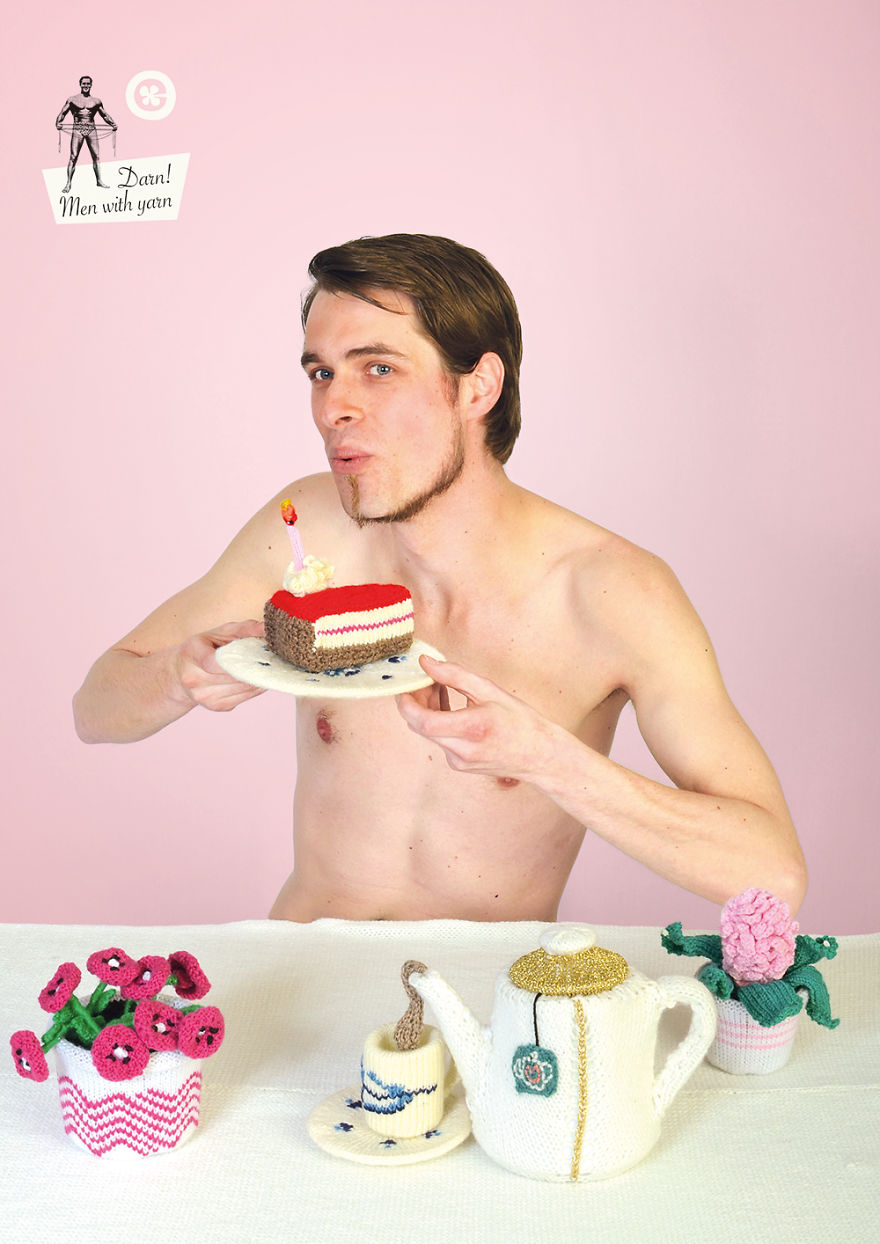 We Made A Sexy Men &#038; Yarn Calendar In Response To Pinup Girls (Part 2)