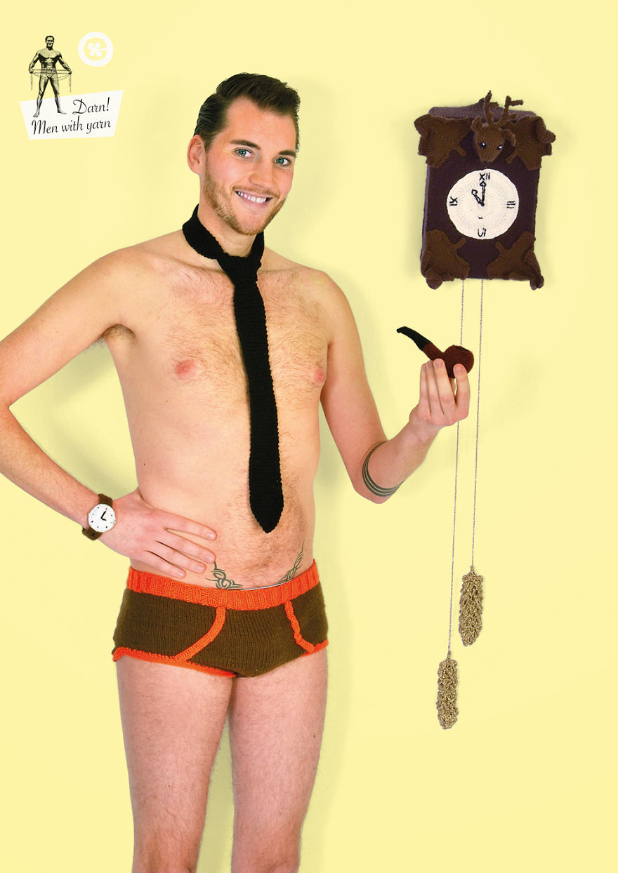 We Made A Sexy Men &#038; Yarn Calendar In Response To Pinup Girls (Part 2)