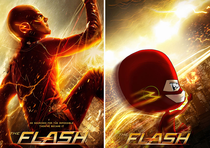 I Recreated Popular TV Series Posters Into Fun Illustrations I Recreated Popular TV Series Posters Into Fun Illustrations