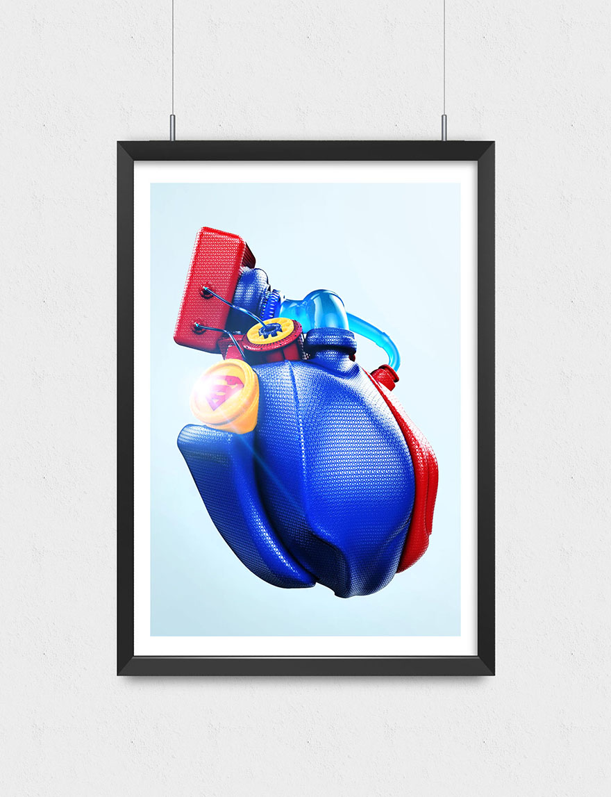 Superheroes Open Their Digital Hearts To You