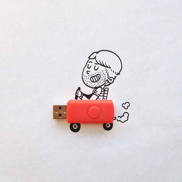 Crazy Yet Creative Illustrations By Alex Solis
