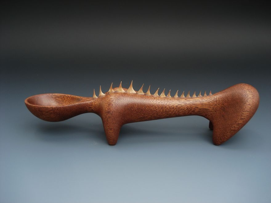 Spoontaneous: I Carve Wooden Spoons Into Fun Sculptures Spoontaneous: I Carve Wooden Spoons Into Fun Sculptures