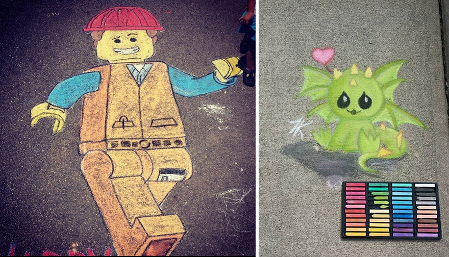 I Picked Up Some Sidewalk Chalk While My Kids Played Outside And Then This Happened I Picked Up Some Sidewalk Chalk While My Kids Played Outside And Then This Happened
