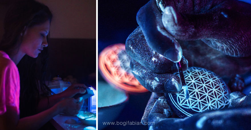 Glowing-In-Dark Ceramics Created By Hungarian Artist Bogi Fabian Glowing-In-Dark Ceramics Created By Hungarian Artist Bogi Fabian
