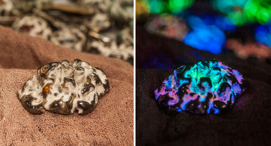 Glowing-In-Dark Ceramics Created By Hungarian Artist Bogi Fabian Glowing-In-Dark Ceramics Created By Hungarian Artist Bogi Fabian
