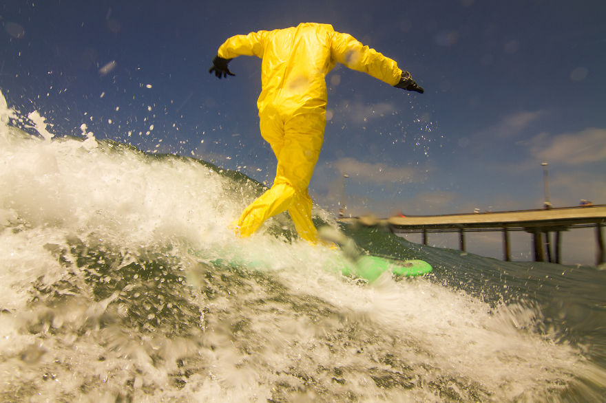 Hazmat Surfing: My Photos Predict A Poisonous, Dark Future For Our Oceans Hazmat Surfing: My Photos Predict A Poisonous, Dark Future For Our Oceans