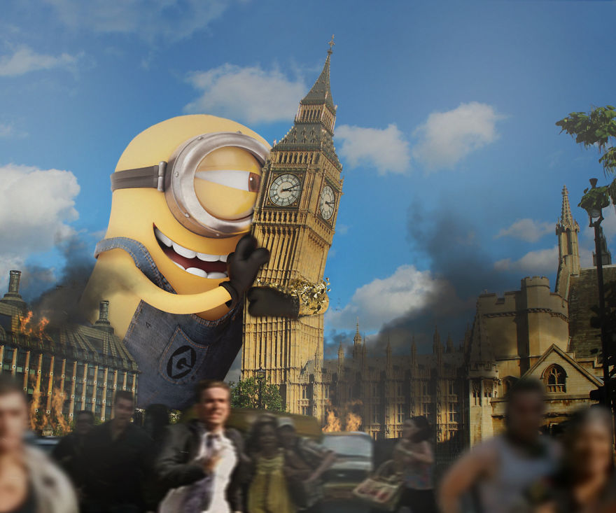 Minions Taking Over Famous Places All Around The World Minions Taking Over Famous Places All Around The World